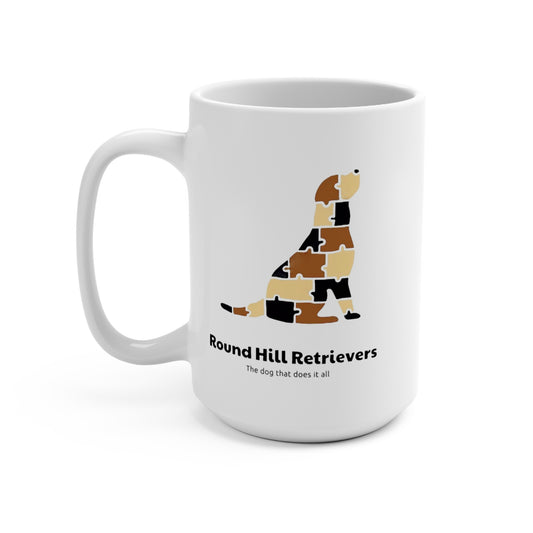 Round Hill Retrievers 15oz Coffee Mug